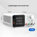 LinkMejor Lab Bench Power Supply 150W 300W 360W Laboratory Switching Power Supply Unit 30V 60V 120V 3A 5A 10A Adjustable Digital Source Voltage Stabilizer EU Plug =