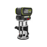 LinkMejor WU560 Cordless Brushless Trim Router 20V 10,000-30,000 RPM 6.35 mm Wood Router Without Battery