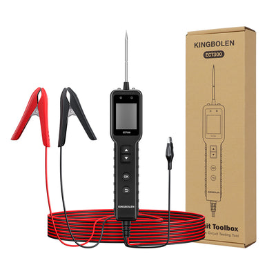 LinkMejor ECT300 Auto Electric Circuit Tester 0v-80v Resistance test Component Oscilloscope Probe Kit LED Display Multimeter