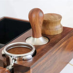 HiBREW 58mm Espresso Tamper With Beech Wood Handle Stainless Steel Coffee Tamper Barista Tools for HiBREW H7B/H7A/H7/H10A/H10PLUS/H13 BlitzHome CM7080