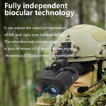 NV8000 3D Night Vision Binoculars Goggles Infrared Digital Head Mount Built-in Battery Rechargeable Camping Equipment