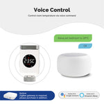 Moes Tuya Zigbe WiFi TRV Smart Thermostatic Radiator Valve APP Remote Temperature Controller Timing Function Voice Control with Alexa Google Home