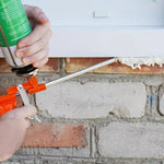 Expanding Foam Gun Metal Polyurethane Spray Tool 70MPa 10L/min High Pressure Insulating Caulking Foam Sprayer for Sealing Small Gaps Renovation