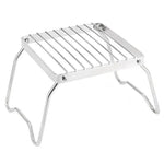 Outdoor Portable Foldable Stove Stand Rack Camping Pot Bracket Holder Gas Stoves Burner Bracket Travel BBQ Barbecue Accessories