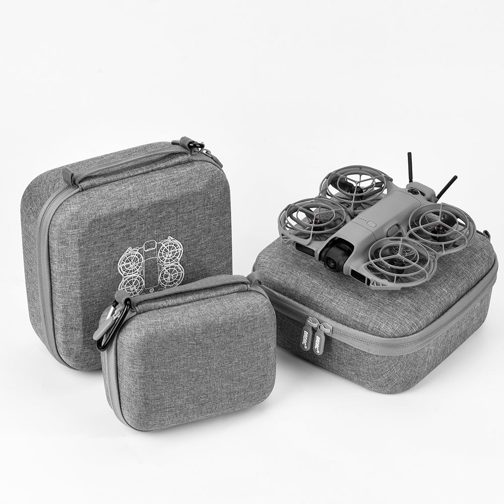 LinkMejor Portable Waterproof Storage Bag Handbag Carrying Box Case with Carabiner for DJI NEO TWO RC Drone Quadcopter RC-N3 Controller