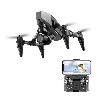 LinkMejor XD1 PRO WiFi FPV with 4K HD Dual Camera Switchable Optical Flow Hover Alloy Material 60g RC Drone Quadcopter RTF