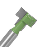 6mm 1/4" Shank T-Track Slotting & T-Slot Keyhole Cutter Router Bit Steel Handle 5/16" 3/8'' & 1/2'' Length Cutter For Wood