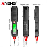 LinkMejor VD807 Voltage Tester Pen High-Sensitivity Induction 12-300V Measurement Range with Sound and Light Alarm System LED Lighting Auto Power Off Safety Tool for Household and Professionals
