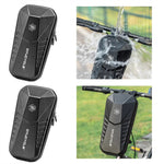 LinkMejor 2/3/4L Electric Bike Bag Waterproof Double Zipper Hard Shell Front Hangding Storage Bag for Electric Bicycle Scooter