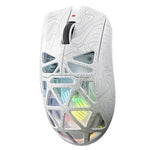 LinkMejor SC620 Tri-Mode Hollow Wireless Gaming Mouse 12000 DPI 8 Buttons RGB Lightweight Ergonomic Programmable Gamer Mice for PC Laptop Computer