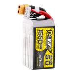 LinkMejor R-LINE V5.0 22.2V 1550mAh 150C 6S1P LiPo Battery XT60 Plug for RC Drone