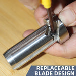 Stainless Steel Chamfering Reamer 20MM Replaceable Blade Woodworking Tool