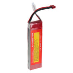 LinkMejor Power 7.4V 5500mAh 75C 2S LiPo Battery T Deans Plug for RC Car