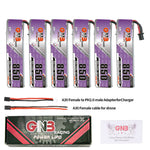 LinkMejor 3.8V 850mAh 60C 1S LiHV Battery A30 Plug for Emax Tinyhawk S BetaFPV Beta75X