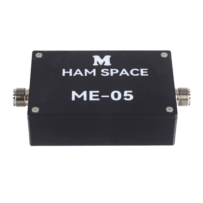 1 Pcs ME-05 Shortwave Choke Coil 1-30MHz 100W Choke Ring with M Female Connector for FT-8 Interference Eliminating