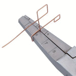 Jewelry Pliers Square Rite with Scales Alloy Steel 6 inch for 2-8mm Shapes Wire Wrapping and Jump Rings