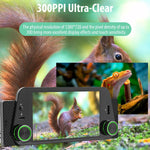 5 Inch Single Din Car Stereo MP5 Player 300PPI Ultra-Clear Touchscreen bluetooth Reverse Interconnection Wireless Apple CarPlay/Android Auto USB Type-C Fast Charge