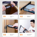 LinkMejor WX242 4V Electrical Screwdriver Set Smart Cordless Electric Screwdrivers USB Rechargeable 30 Bit Set Mini Drill Power Tool