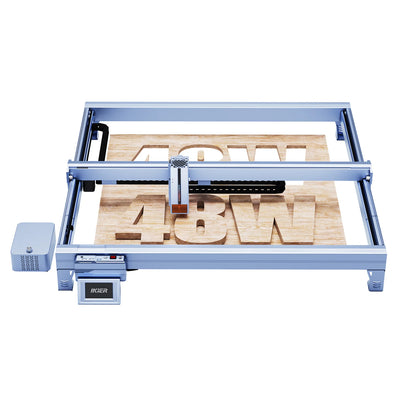iKier K40 Max 48W Laser Engraver Laser Engraving Machine 48W/24W Switchable Power 850*800mm Large Area Auto Focas