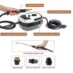 2500W High Temperature Steam Cleaner 220V EU Plug High Pressure Sterilization for for Home Use Car Air Conditioning Kitchen Hood Home Use