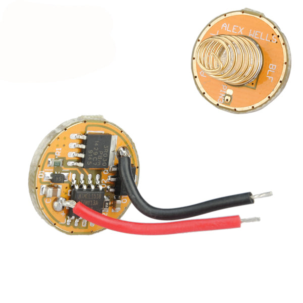 1Pcs DIY 7/4 Modes A17DD-L FET+1 A6 Driver For LinkMejor C8 LED Flashlight Dual Group Mode A6 Fireware