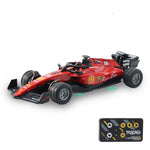 LinkMejor HG4-234 RTR 1/64 2.4G Mini RC Car F1 Formula Racing Alloy Shell Three Speed Support App Remote Control LED Light Highly Simulated Classic Desktop Vehicles Models Toys Collection Gift for Children