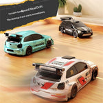 LinkMejor 8673 RTR 1/64 2.4G Mini Drift RC Car Race LED Light Remote Control High-Speed Motor On-Road Racing Vehicles Models Boys Gifts Desktop Toys