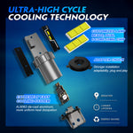 LinkMejor N57 2PCS Car Headlight LED Bulbs Kit 6500K Headlamp IP68 Waterproof LED Headlamp White Light