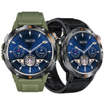 YK06 1.53inch HD Screen LED Flashlight Compass 40 Days Battery Life bluetooth Call Heart Rate Blood Pressure Blood Oxygen Monitor Sleep Monitoring Multi-sport Modes IP68 Waterproof Smart Watch
