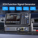 LinkMejor TSG3020 TSG6020 Signal Generator 60MHz Max Frequency 14-bit Resolution 200MSa/s Dual Channel Function Arbitrary Waveform Generator Linear Logarithmic Sweep Modes 4.3 Inch TFT Screen