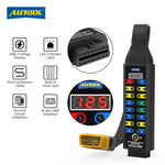 LinkMejor OBDII Automotive Diagnostic Protocol Tester 16-Pin Input Jack Professional Automotive Engine Scanner Diagnosis Testing Tool