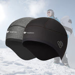 Wolfilist 1-Pack Unisex Breathable Thermal Cycling Skull Cap Winter Windproof Fleece Lined Full Coverage Headscarf Hat for Running Skiing Motorcycle Riding