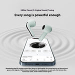 EDIFIER Lolli ANC TWS Earbuds bluetooth Earphone Adaptive Active Noise Cancelling ENC 4 Mic HD Calls 13mm Three Composite Strong Magnetic Drivers AI Real-time Translation 34H Playback Low Latency Semi-in-ear Sports Headphones