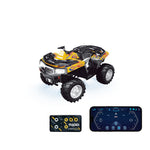 LinkMejor HG4-411 RTR 1/64 2.4G RWD Mini Alloy RC Car Support App Remote Control Motorcycle Beach Off-Road Three Speed Vehicles Models Pocket Toys Desktop Collection Gift For Boys