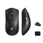 LinkMejor K7 Ultra Wireless Mouse Tri-mode PAW3950 Sensor 42000DPI 750IPS Dual 8K Return Rate 500mAh Rechargeable Gaming Mouse 59g Lightweight