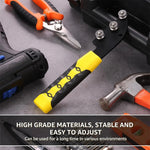 Professional Wire Straightener Stainless Steel Tool Portable Cable Straightening Device Ergonomic Non-Slip Handle Efficient Manual Wire Alignment Tool for Electricians