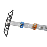 LinkMejor Hooked On Wood Line Master HD38 TrueMark Ruler HD38V Adjustable TrueMark Ruler Hadfield Steel Woodworking Scriber
