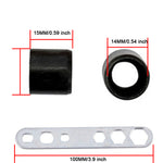 19Pcs 15AK For Binzel Torch Ceramic Nozzles Contact Tips Holders Mig Welder Consumable Accessories MB-15AK Mig Welding Torch