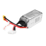 LinkMejor TATTU 14.8V 1550mAh 75C 4S 1P Lipo Battery XT60 Plug for Skylark M4-FPV250 Mini Shredder 200