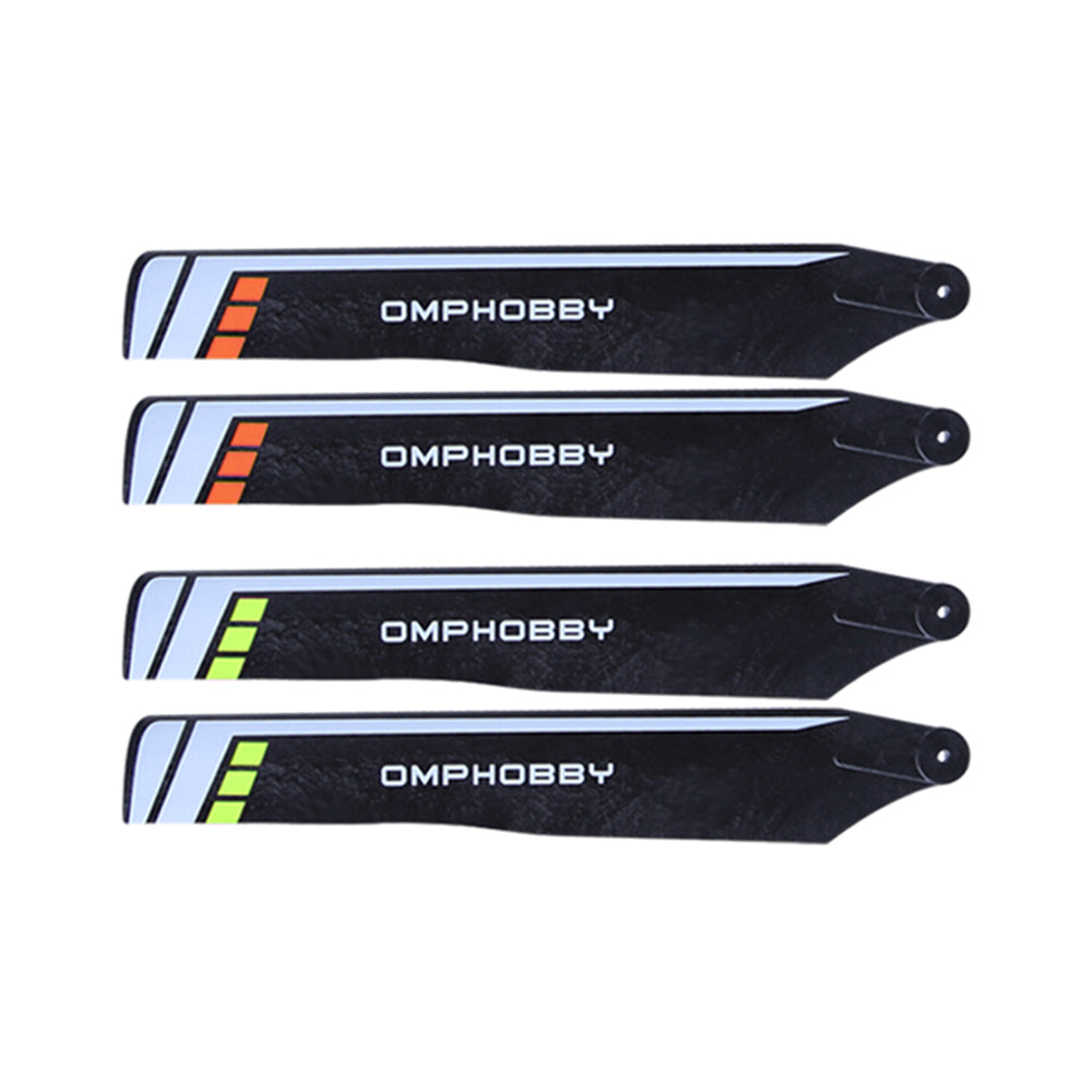 LinkMejor M1 V1 RC Helicopter Spare Parts 125mm Main Blades - Hard