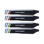 LinkMejor M1 V1 RC Helicopter Spare Parts 125mm Main Blades - Hard