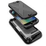 LinkMejor Case Ergonomic Handle Grip Cover Shockproof Handheld Game Console Case Anti-Drop Anti-Slip for Nintendo for Switch 2 Case