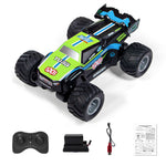 LinkMejor Q243 RTR 2.4G 4WD RC Car Amphibious Waterproof Off-Road Monster Truck 360° Rotation Remote Control Stunt Vehicles Models Toys