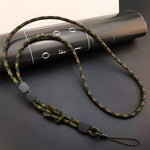 Mobile Phone Lanyard Hand-braided Strap Cord Neck Hanging Phone Chain Key Strap for Mobile Smartphone