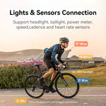 LinkMejor G+ Gen.3 GPS Bike Computer 2.8 Inch Screen ANT+ Bluetooth IP67 Waterproof  40H Battery Cycling Speedometer Odometer