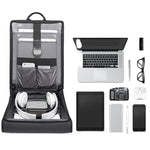 LinkMejor Business Backpack Men's Shoulder Bag Waterproof 15.6 Inch Laptop Computer Bagpack Large Capacity Storage Back Bag for Men
