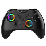 Ipega PG-SW123A Wireless RGB Gaming Controller for Nintendo Switch Mechanical Buttons Turbo Function Gyro Dual Vibration Programmable Back Buttons Six-axis Gamepad