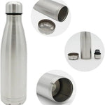 IPRee 750ml Water Bottle with Compartment Portable Water Bottle Pill Organizer Can Safe Hiding Spot for Money Bonus Key Ring Box