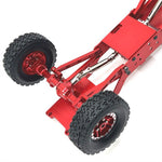 Upgraded Metal Frame Front Rear Door Axle for MNRC MN78 1/12 RC Cars Vehicles Models Spare Parts Accessories