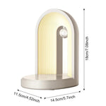 Elfeland 3 in 1 Night Light With Wireless Phone Charging Function Bluetooth Speaker Bedside Music Night Lamp